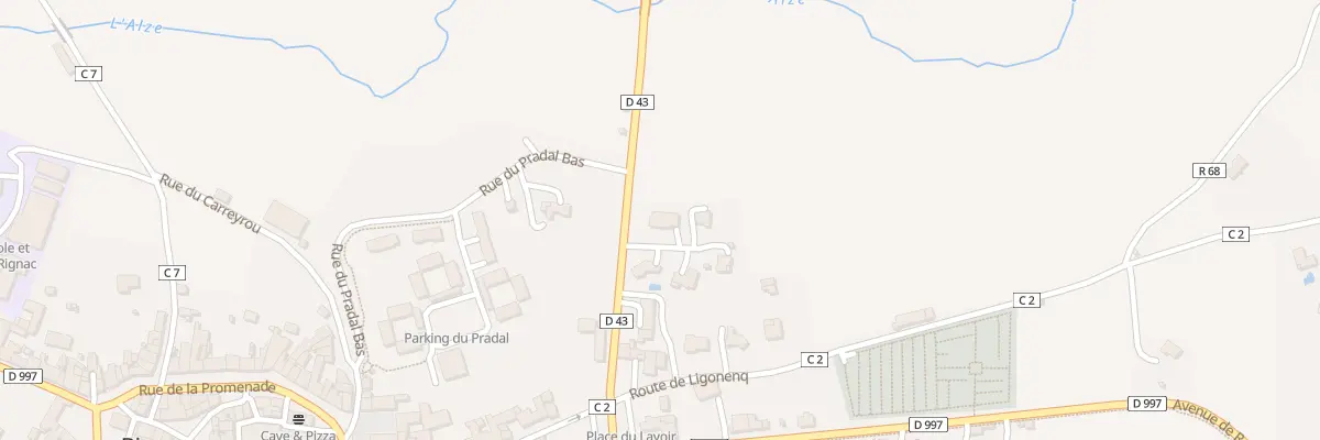 Plan du 5846 Rignac à Rignac