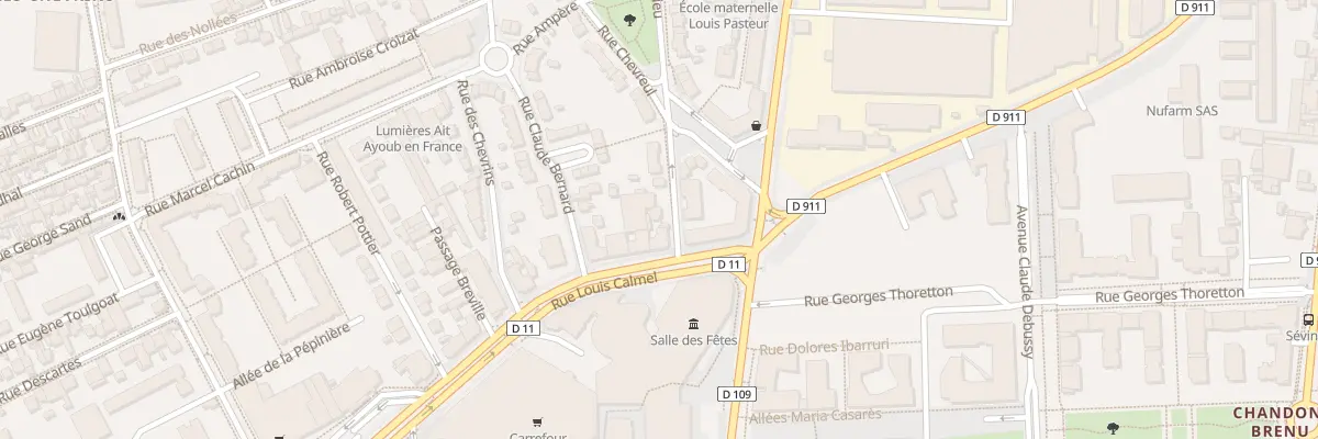 Plan du 3 Rue Richelieu à Gennevilliers