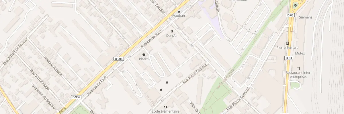 Plan du 12 Rue Etienne Deforges à Châtillon