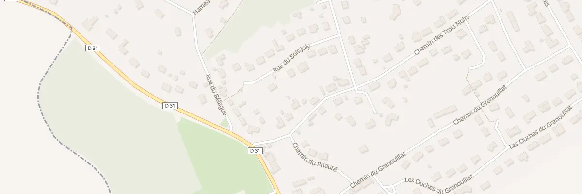 Plan du 9 Rue du Bois Joly au Subdray
