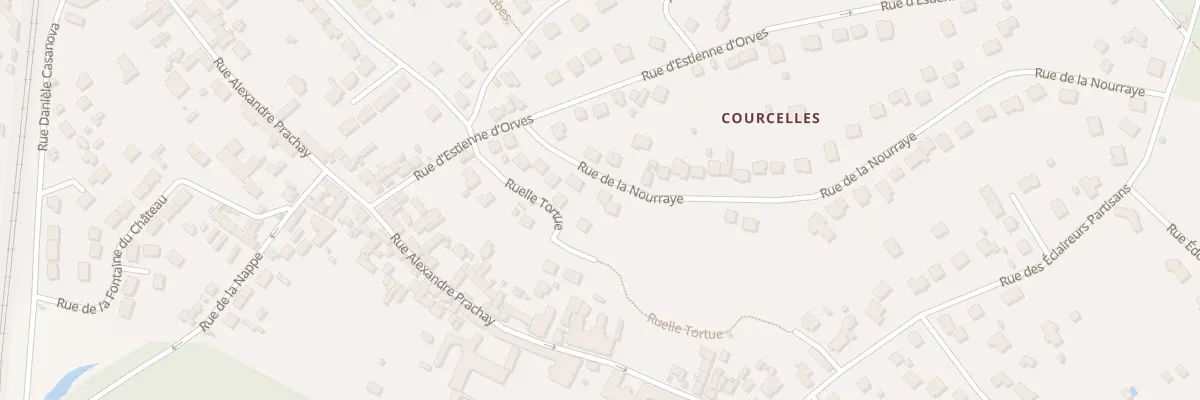 Plan du 8 Rue de la Nourraye à Presles