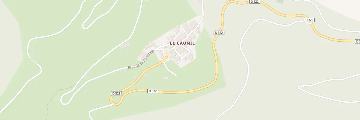 Plan du 82 Le Caunil à Salvezines