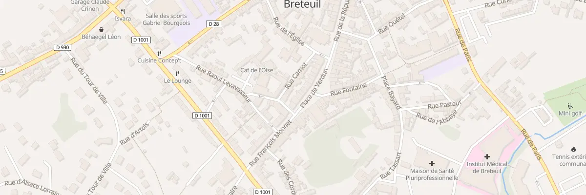 Plan du 24 Pl de Verdun à Breteuil