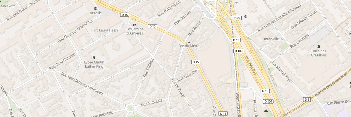 Plan du 41 Rue Montesquieu à Asnières-sur-Seine