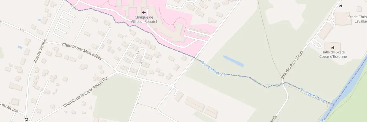 Plan du 101 Rue de Villiers à Longpont-sur-Orge