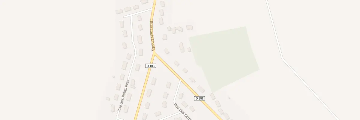 Plan du 1 La Garenne à Saint-Caprais