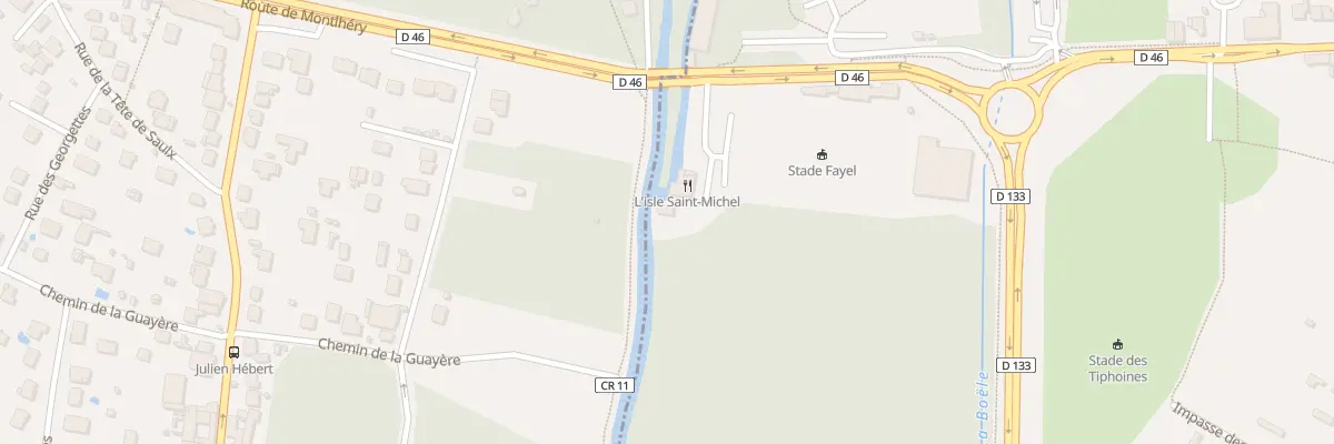 Plan du 9001 Rue de Montlhéry à Saint-Michel-sur-Orge