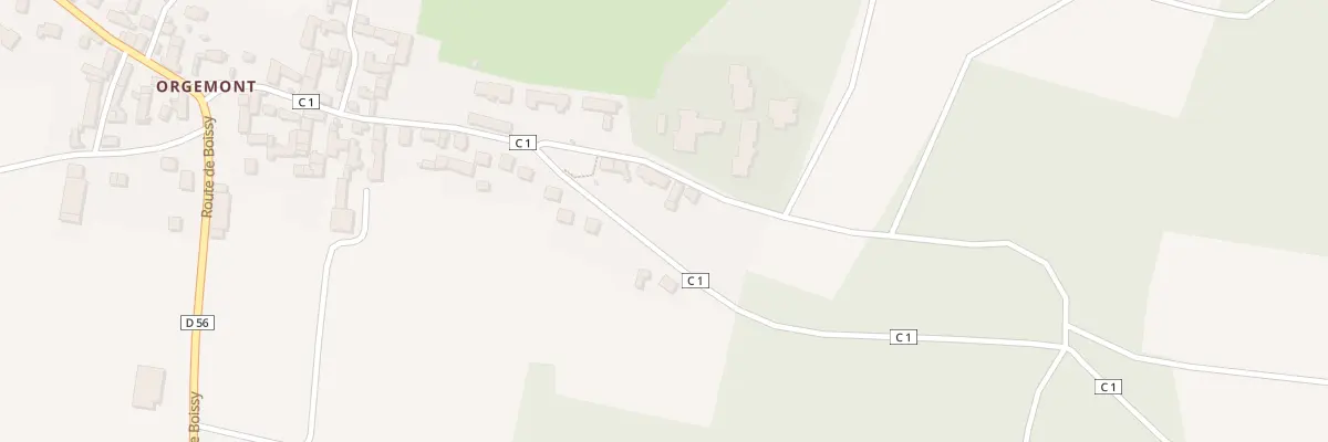 Plan du 2 Rue Robert Canivet à Cerny