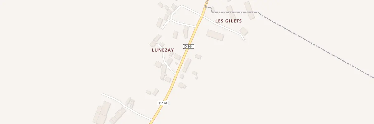 Plan du 46 Lunezay à Ineuil