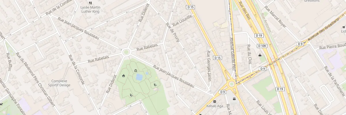 Plan du 44 Rue Montesquieu à Asnières-sur-Seine