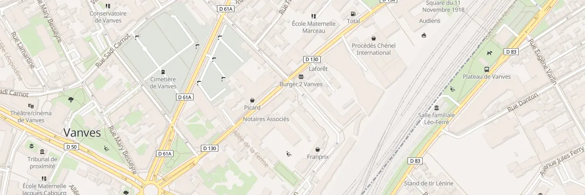 Plan du 48 Rue Jean Bleuzen à Vanves