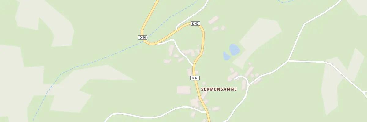 Plan du 15 Sermensanne à Saint-Domet