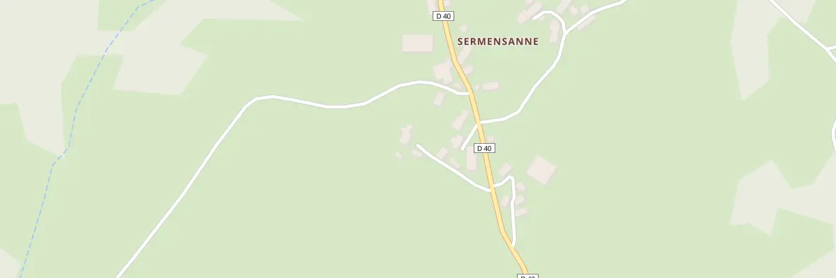Plan du 1 Sermensanne à Saint-Domet