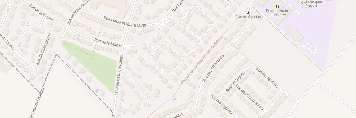 Plan du 11 Rue de Lorraine à Longjumeau