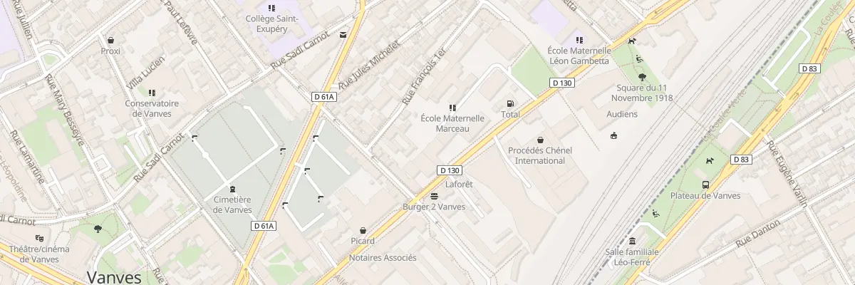 Plan du 49 Rue Jean Bleuzen à Vanves