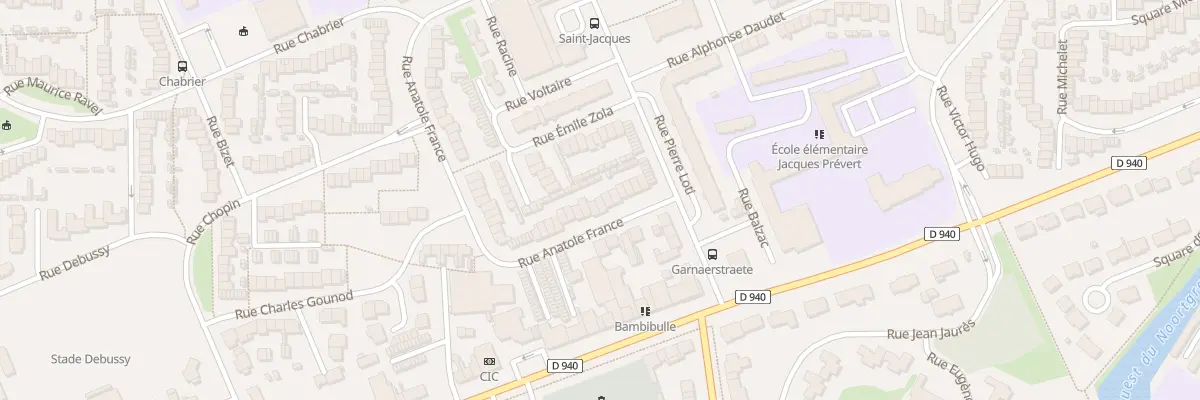 Plan du 65 Rue Anatole France à Grande-Synthe