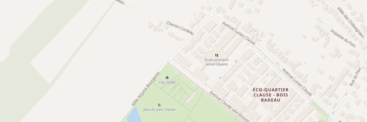 Plan du 28 Av Claude Lévi-strauss à Brétigny-sur-Orge