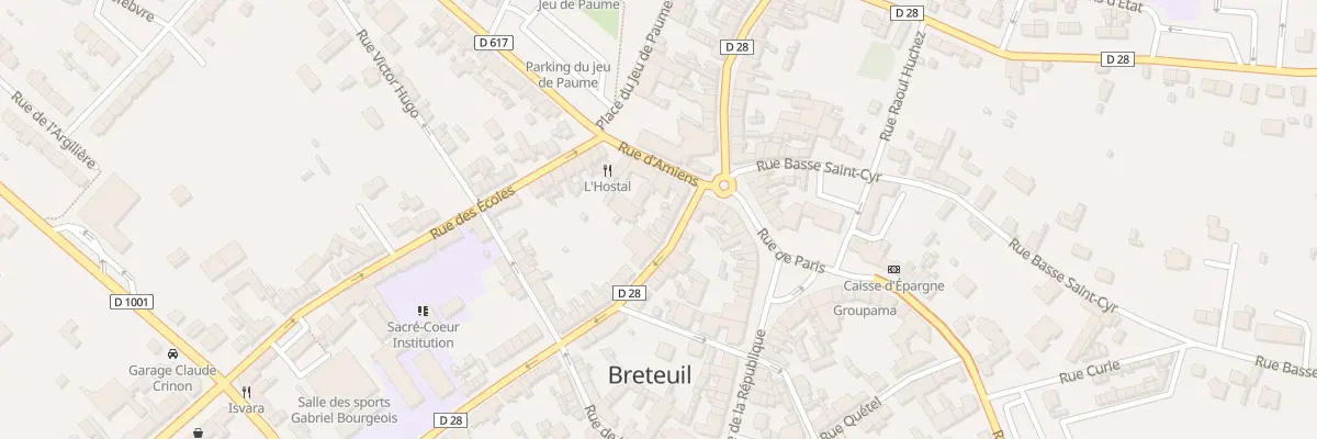 Plan du 4B Rue Adrien Maitre à Breteuil