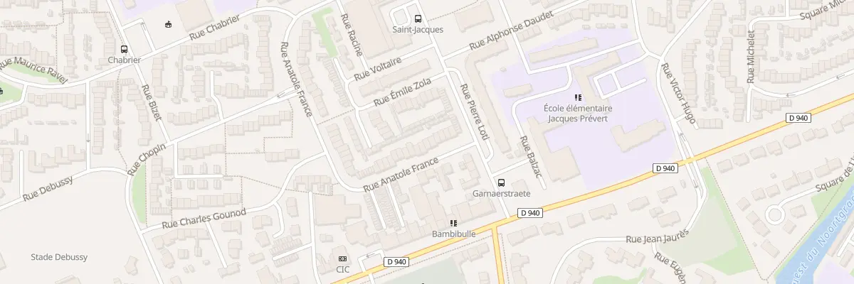 Plan du 67 Rue Anatole France à Grande-Synthe