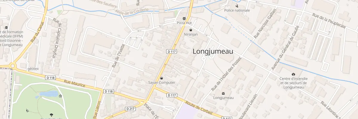 Plan du 115 Rue Pdt Francois Mitterrand à Longjumeau