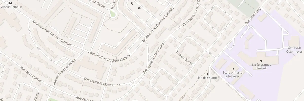 Plan du 53 Rue Pierre et Marie Curie à Longjumeau