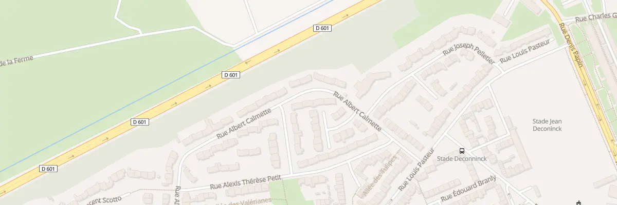 Plan du 36 Rue Calmette à Grande-Synthe