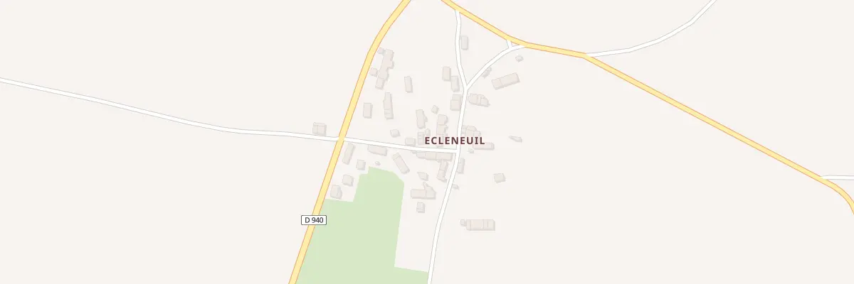 Plan du 26 Ecleneuil à Venesmes