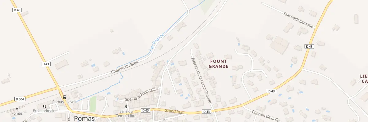 Plan du 37B Le Village à Pomas