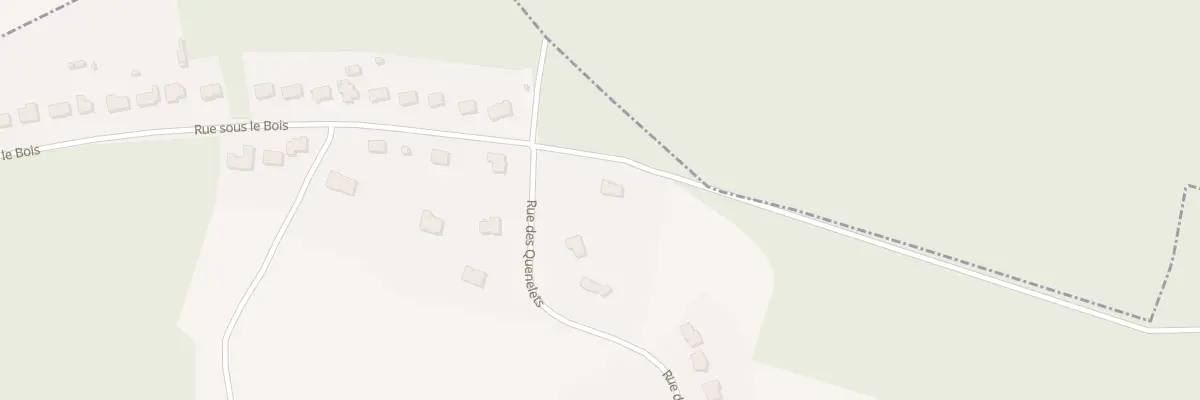 Plan du 990 Rue des Quenelets à Heuringhem