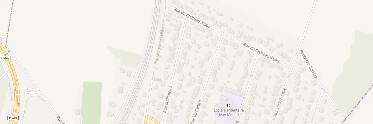 Plan du 28 Rue du Plateau à Lardy