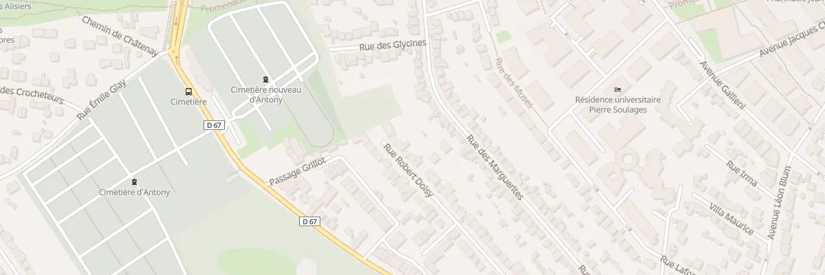 Plan du 64 Rue Robert Doisy à Antony