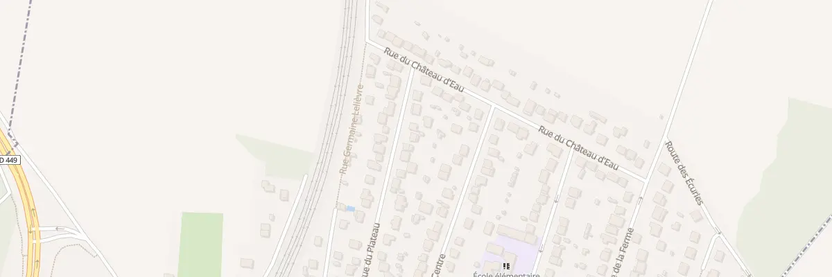 Plan du 34 Rue du Plateau à Lardy