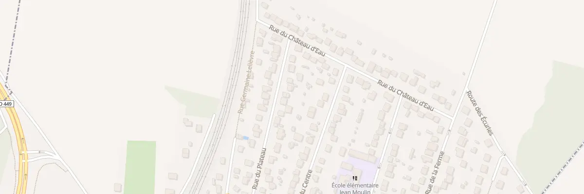 Plan du 32 Rue du Plateau à Lardy