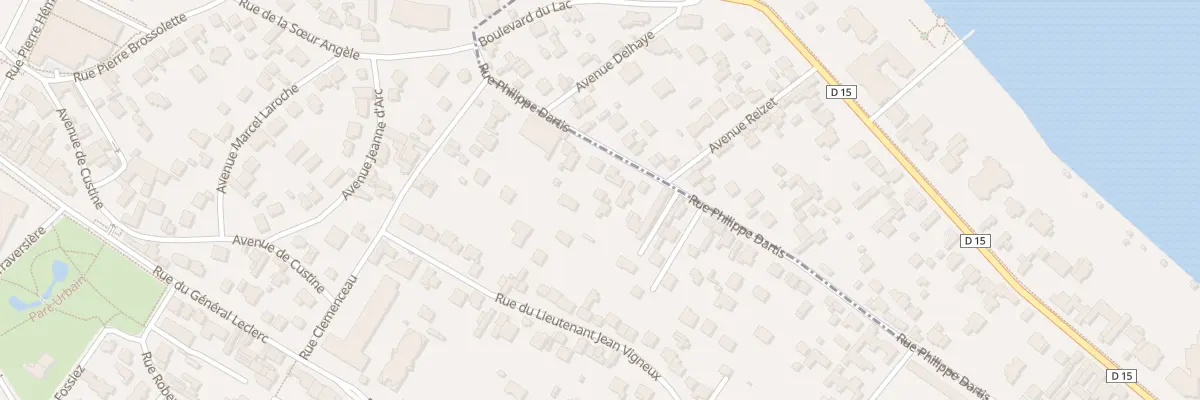 Plan du 10 Rue Philippe Dartis à Saint-Gratien