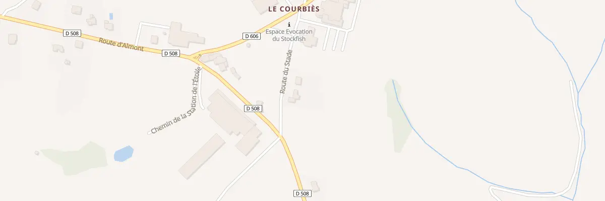 Plan du 5169 Courbies à Almont-les-Junies