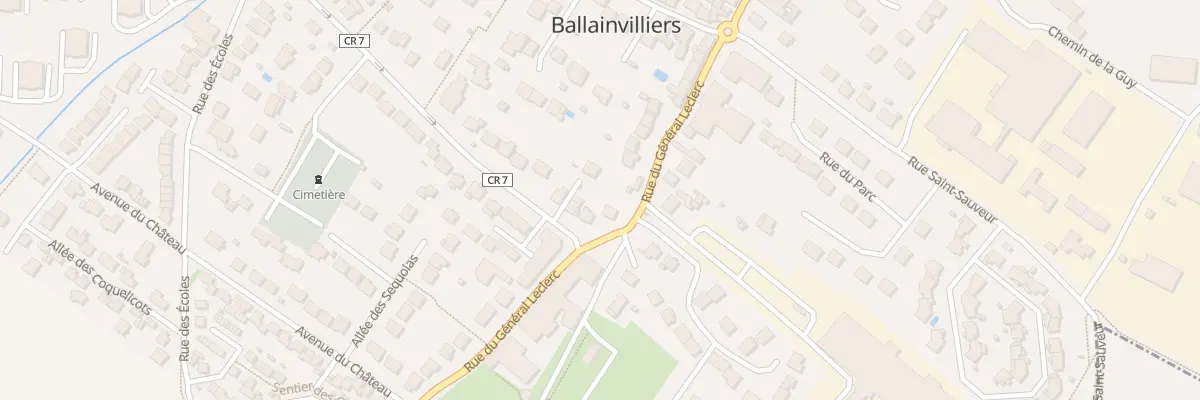 Plan du 47 Che de la Messe à Ballainvilliers