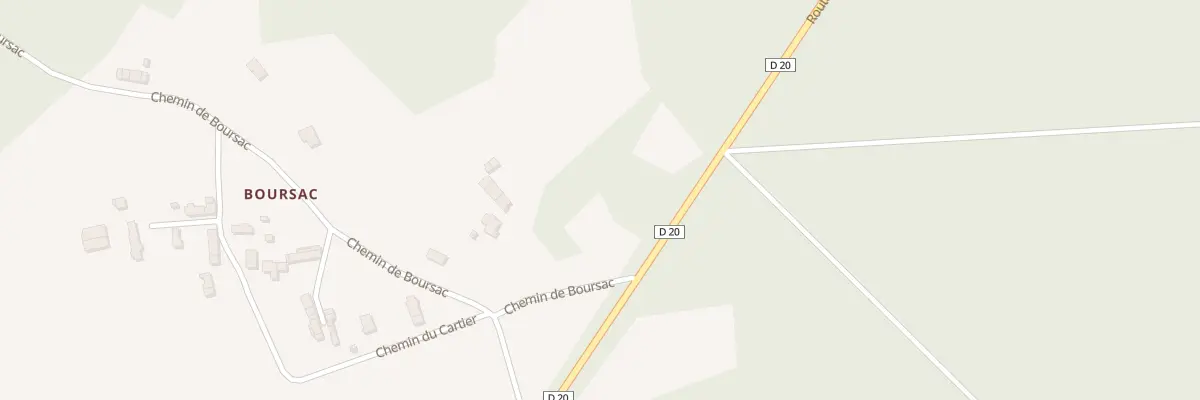Plan du 442 Boursac à Allogny