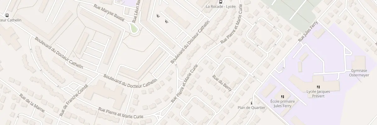 Plan du 59 Rue Pierre et Marie Curie à Longjumeau