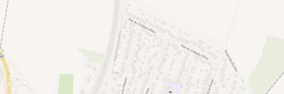 Plan du 36 Rue du Plateau à Lardy