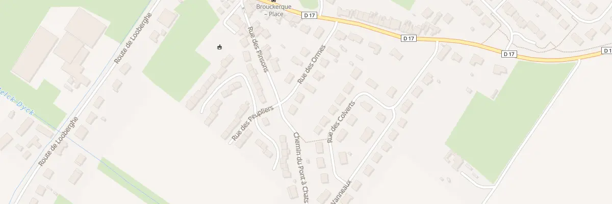 Plan du 9 Rue des Ormes à Brouckerque
