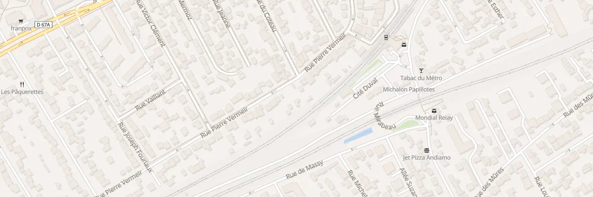 Plan du 61 Rue Pierre Vermeir à Antony