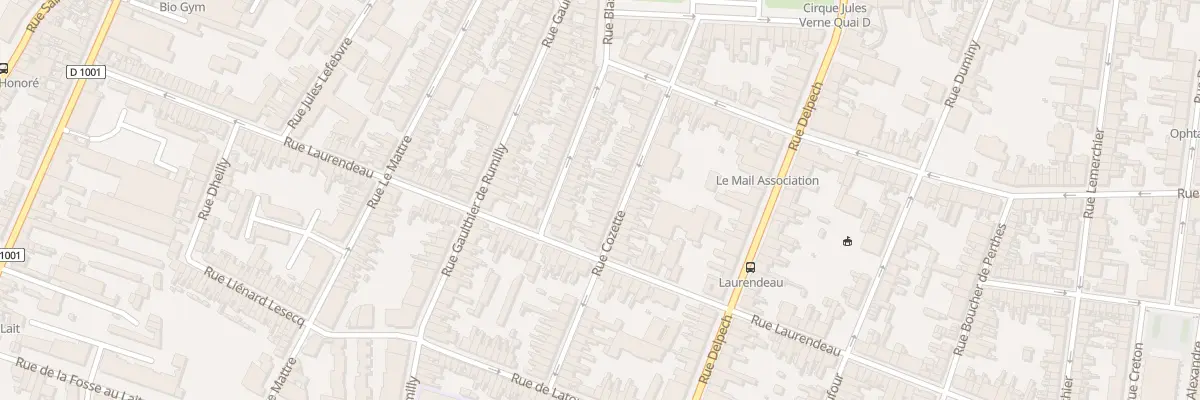 Plan du 30 Rue Cozette à Amiens