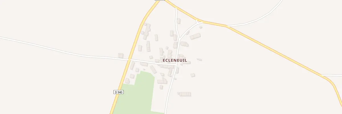 Plan du 28 Ecleneuil à Venesmes