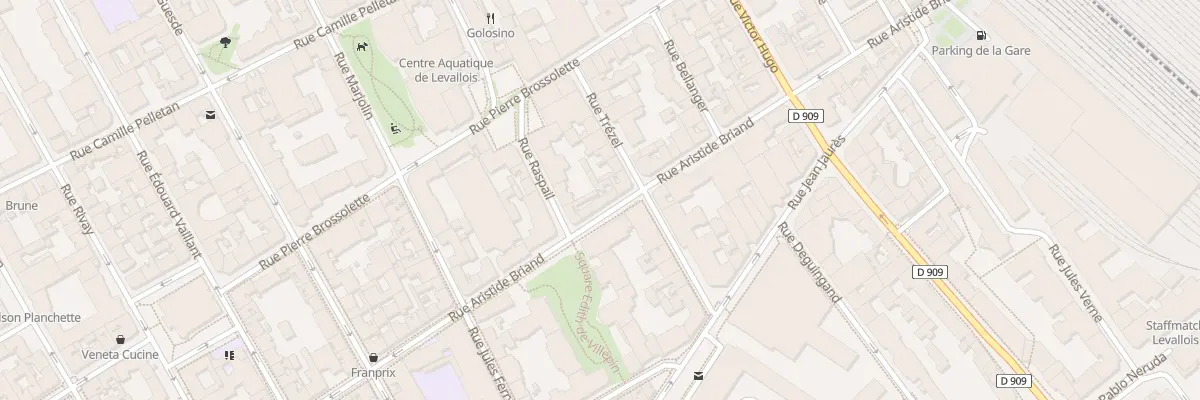 Plan du 117 Rue Aristide Briand à Levallois-Perret