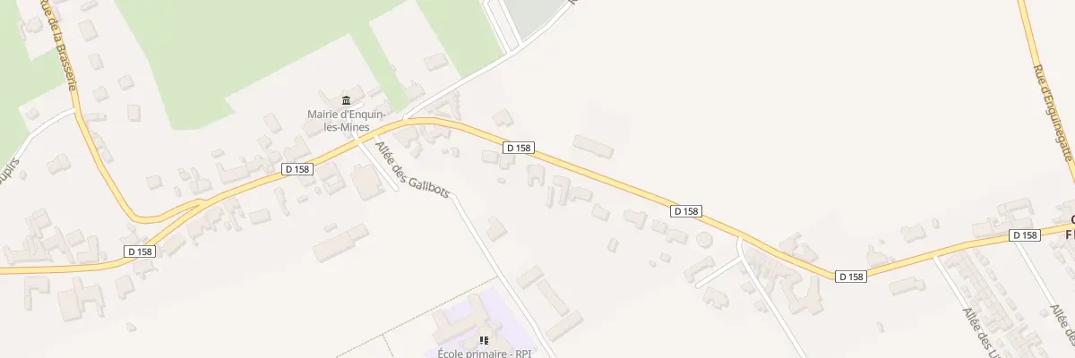 Plan du 8 Rue du Château d’Eau à Enquin-lez-Guinegatte