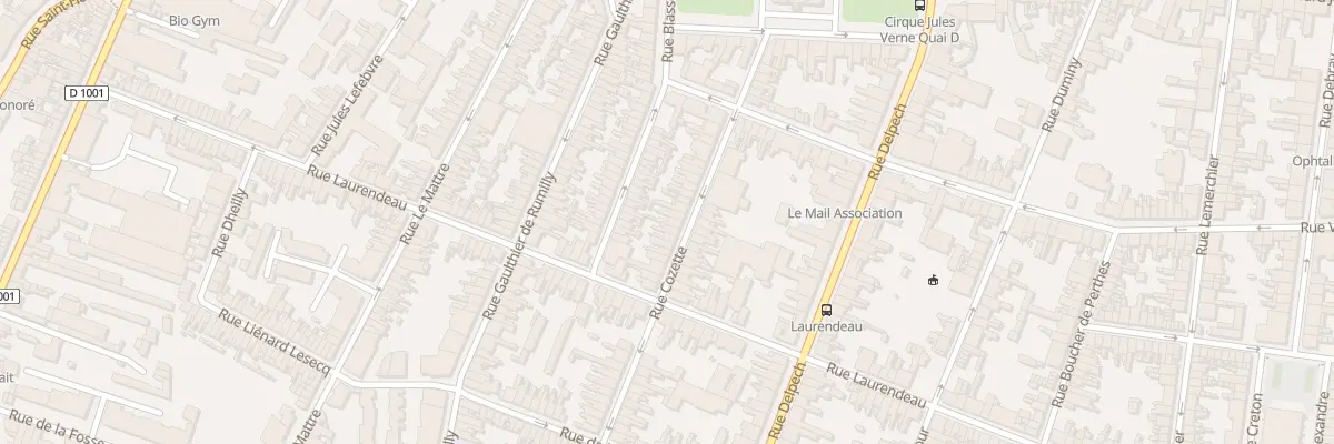 Plan du 26 Rue Cozette à Amiens