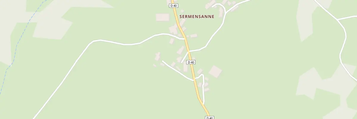 Plan du 3 Sermensanne à Saint-Domet