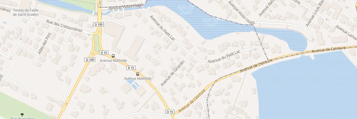 Plan du 3 Av de Girardin à Saint-Gratien
