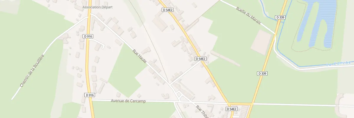 Plan du 38 Rue du Maréchal Joffre à Frévent