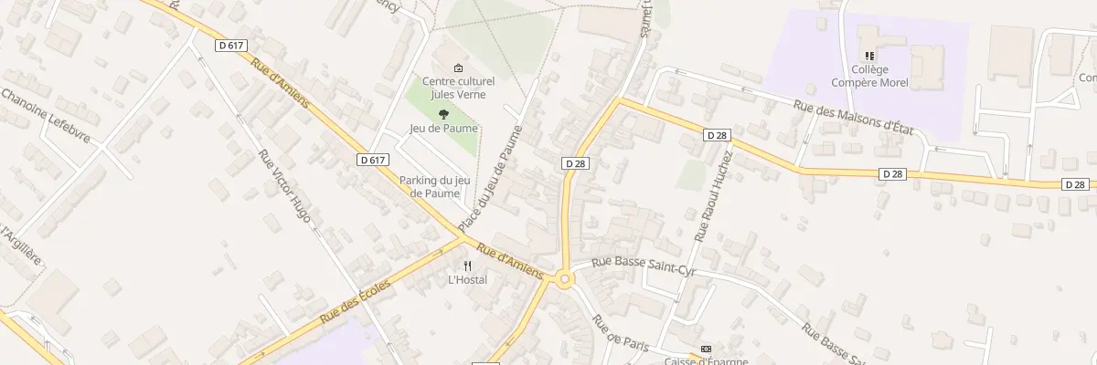 Plan du 11 Rue Jean Jaurès à Breteuil